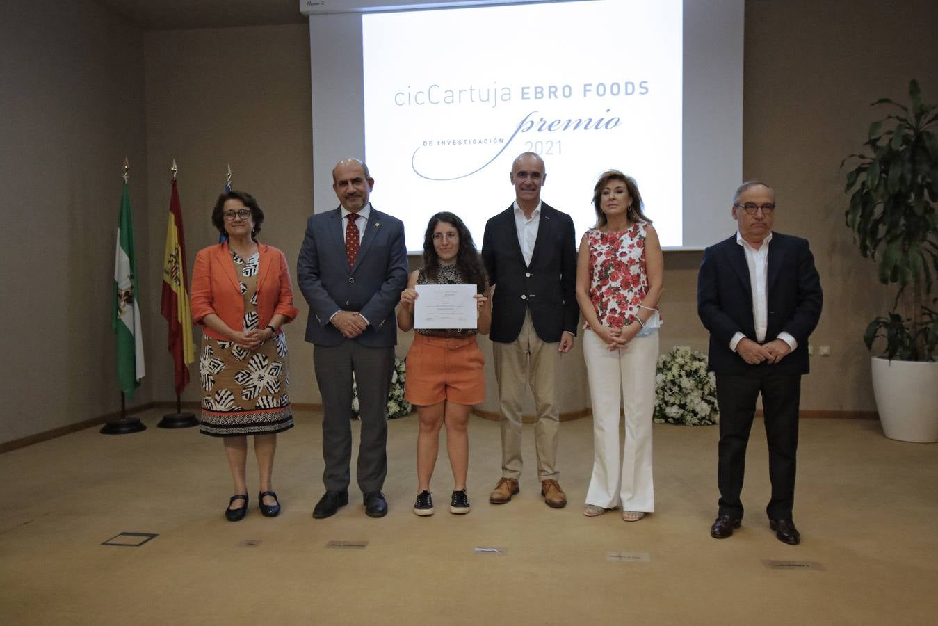 Entrega de los premios cicCartuja Ebro Foods a jóvenes investigadores