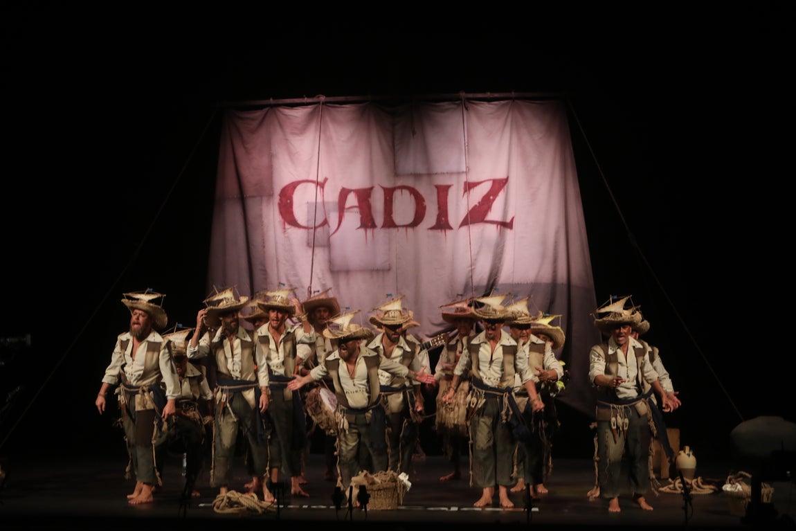 Fotos: Comparsa &#039;Los veleros&#039; en el COAC 2022. Carnaval de Cádiz