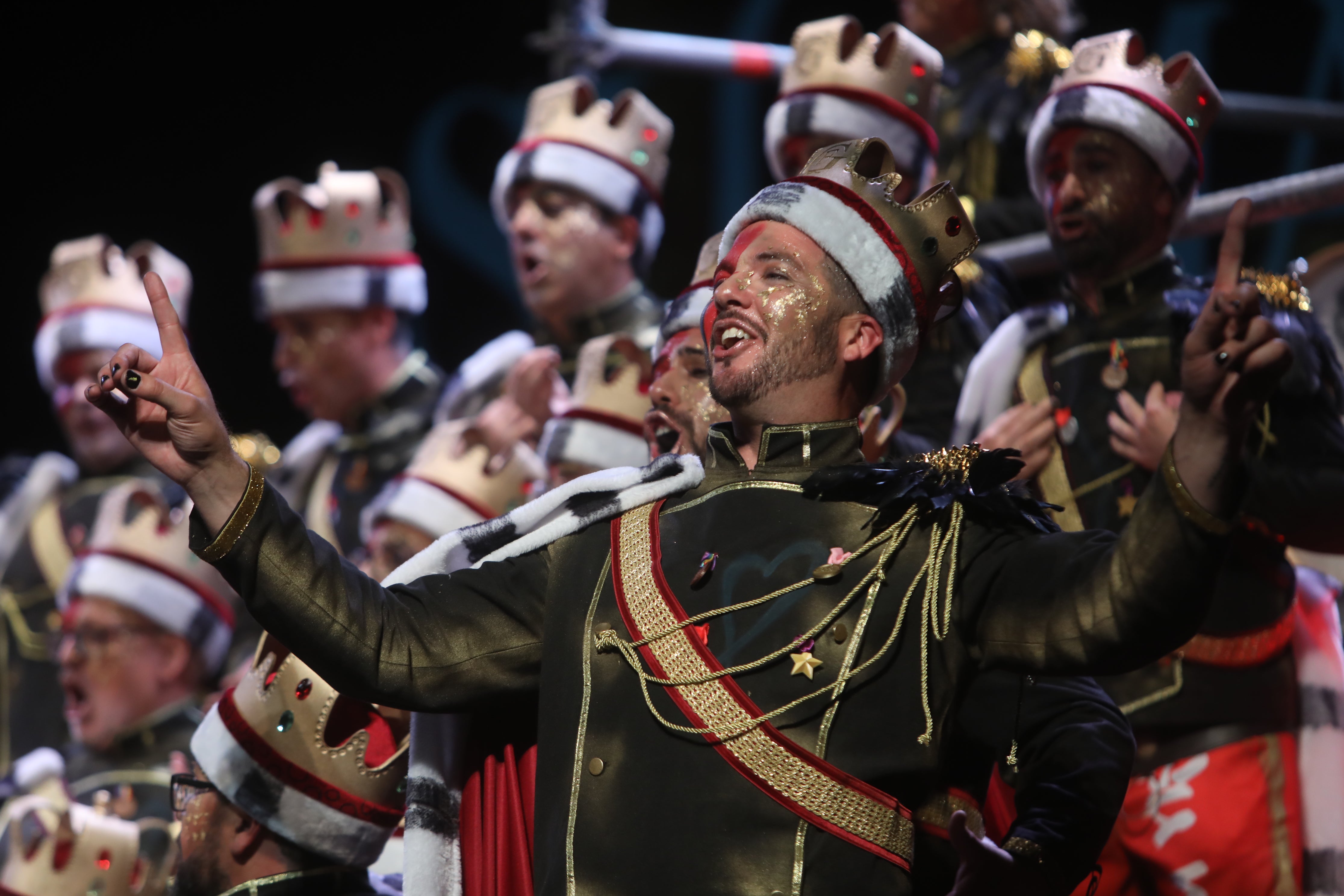 Fotos: Coro &#039;Su Majestad&#039; en el COAC 2022. Carnaval de Cádiz