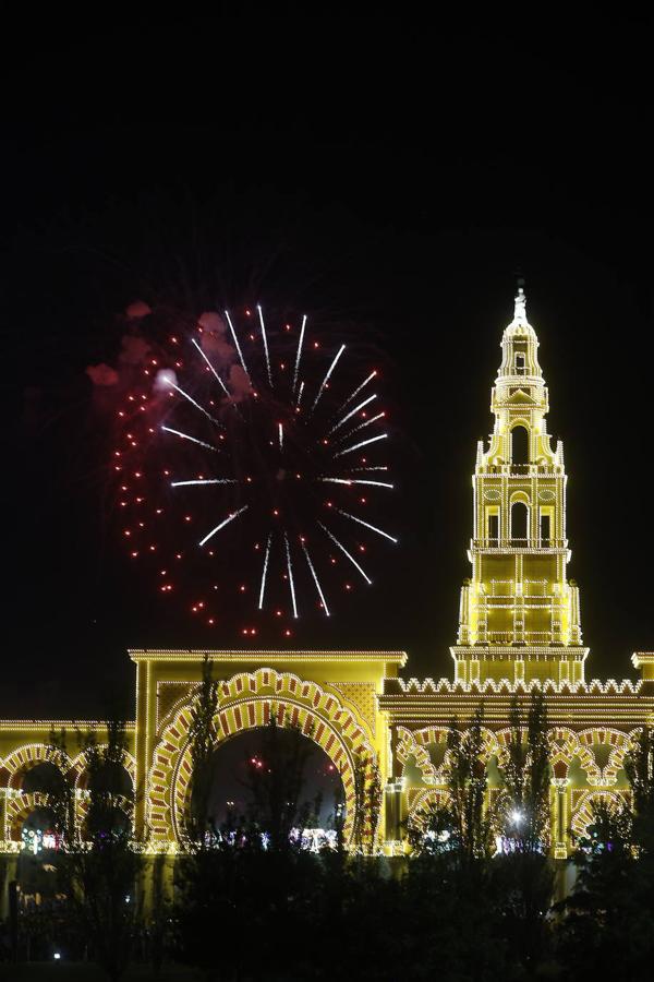 El encendido del alumbrado de la Feria de Córdoba 2022, en imágenes