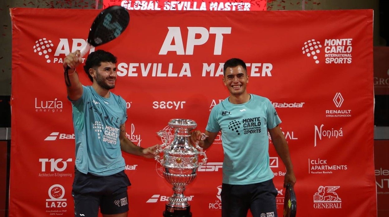 Dal Bianco-Arce conquistan la final masculina del Global APT Sevilla Master 2022, en imágenes