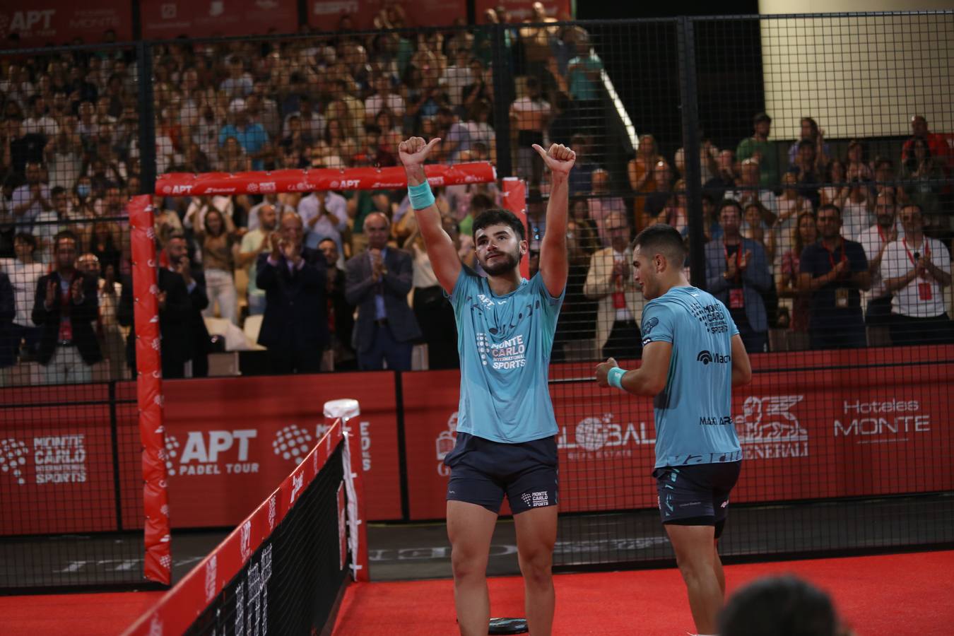 Dal Bianco-Arce conquistan la final masculina del Global APT Sevilla Master 2022, en imágenes