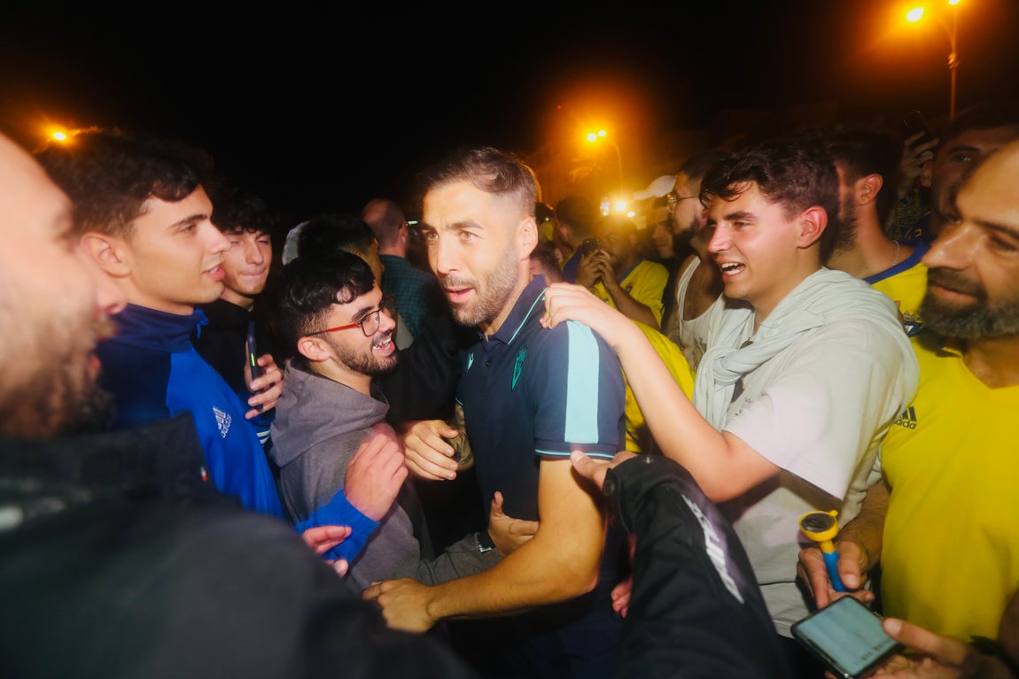 La celebración del Cádiz CF con su afición en imágenes