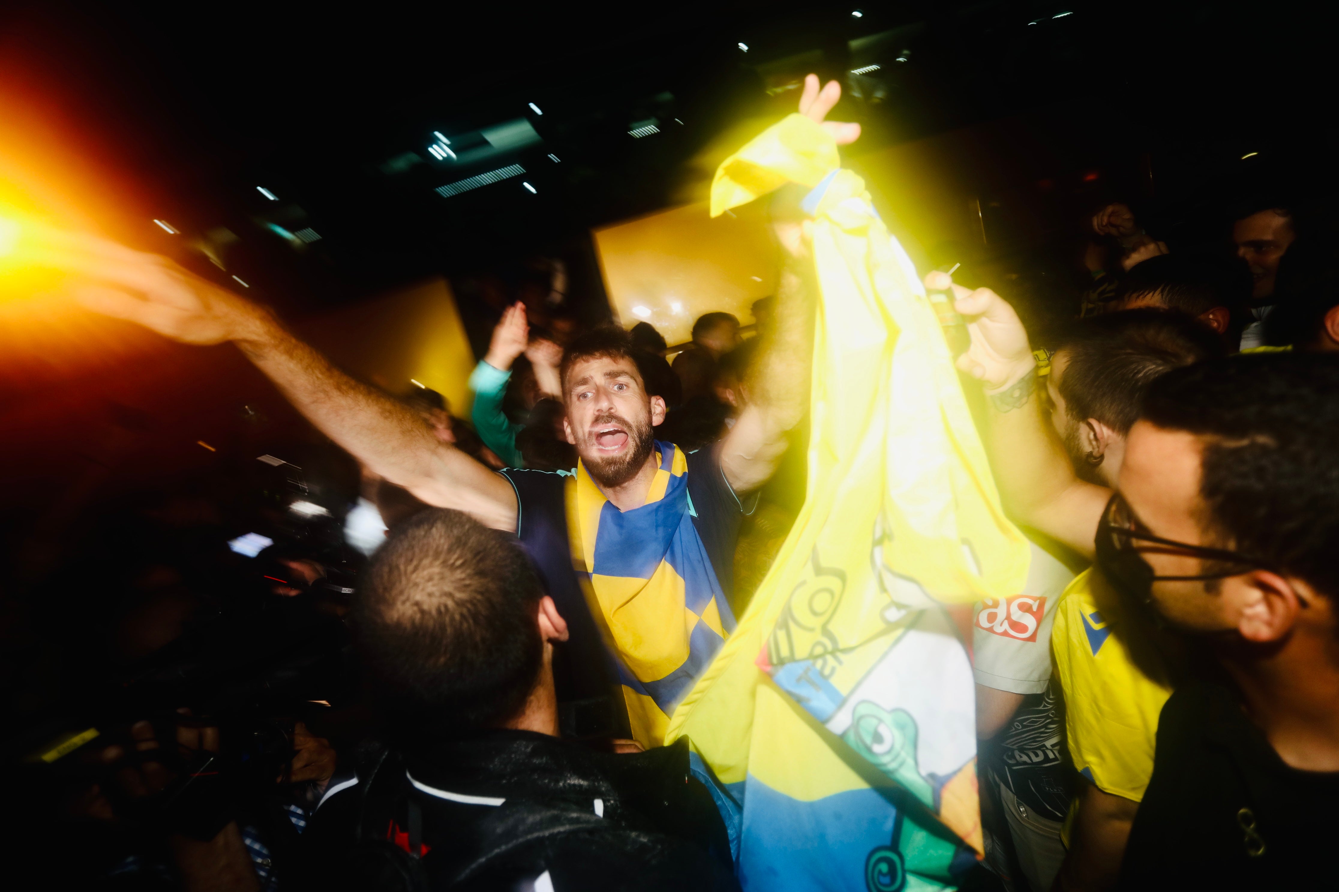 La celebración del Cádiz CF con su afición en imágenes