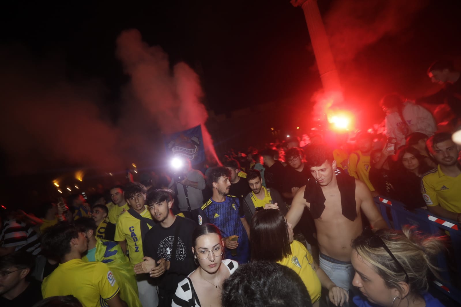 La celebración del Cádiz CF con su afición en imágenes