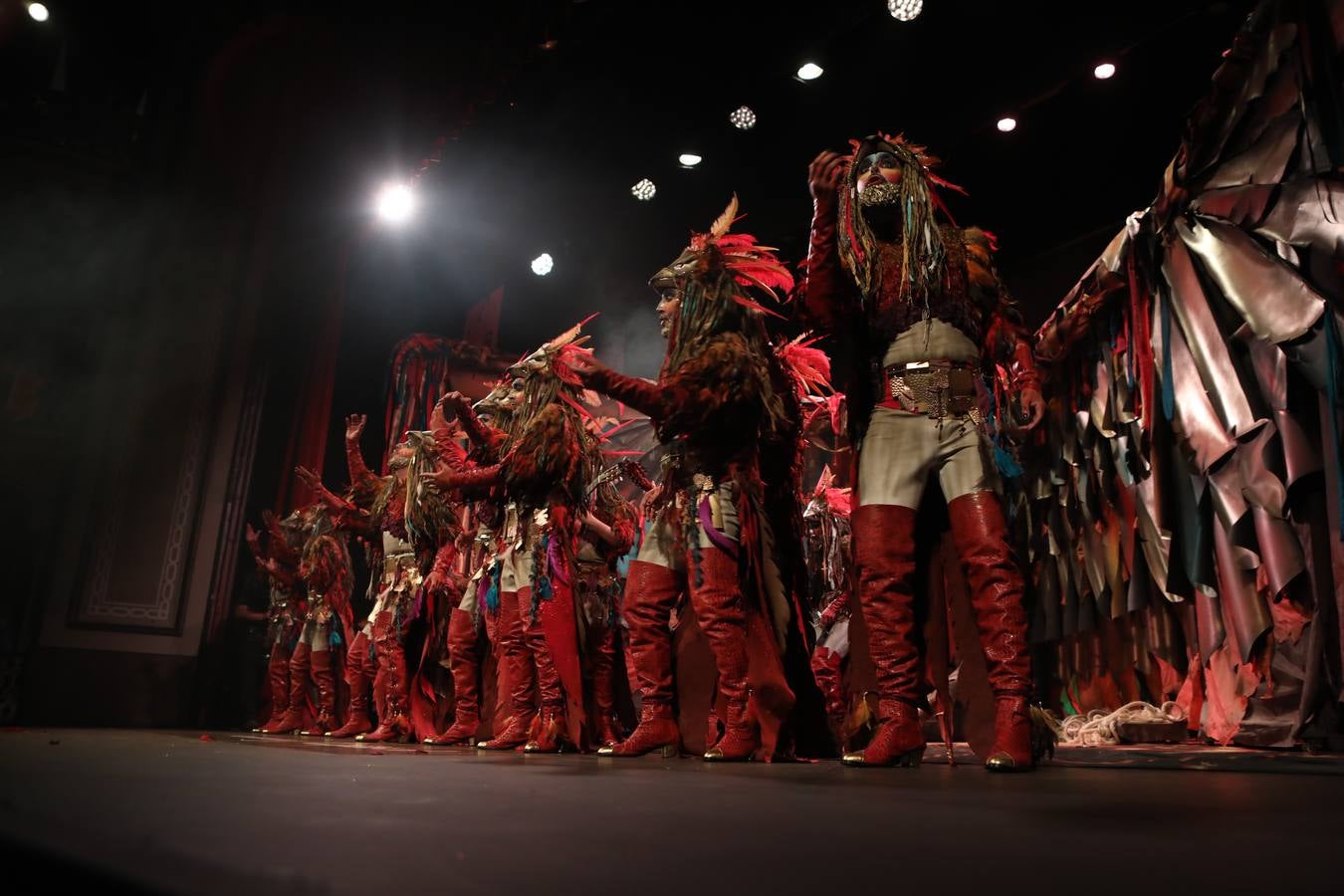 Fotos: Comparsa Los renacidos en el COAC 2022. Carnaval de Cádiz