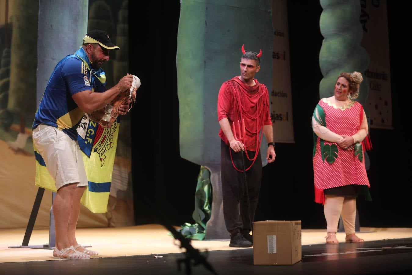 Fotos: Cuarteto &#039;Al Edén que le den&#039; en el COAC 2022. Carnaval de Cádiz