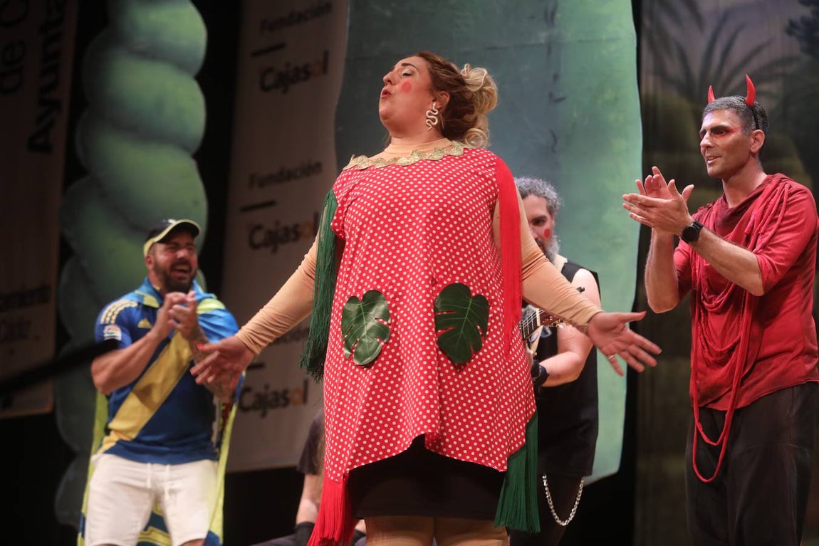 Fotos: Cuarteto &#039;Al Edén que le den&#039; en el COAC 2022. Carnaval de Cádiz
