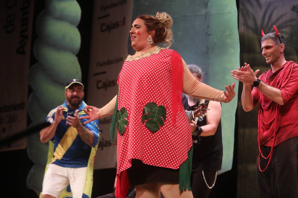Fotos: Cuarteto &#039;Al Edén que le den&#039; en el COAC 2022. Carnaval de Cádiz