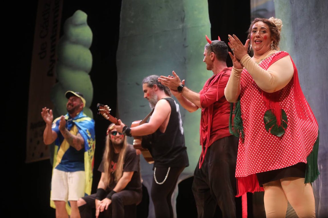 Fotos: Cuarteto &#039;Al Edén que le den&#039; en el COAC 2022. Carnaval de Cádiz