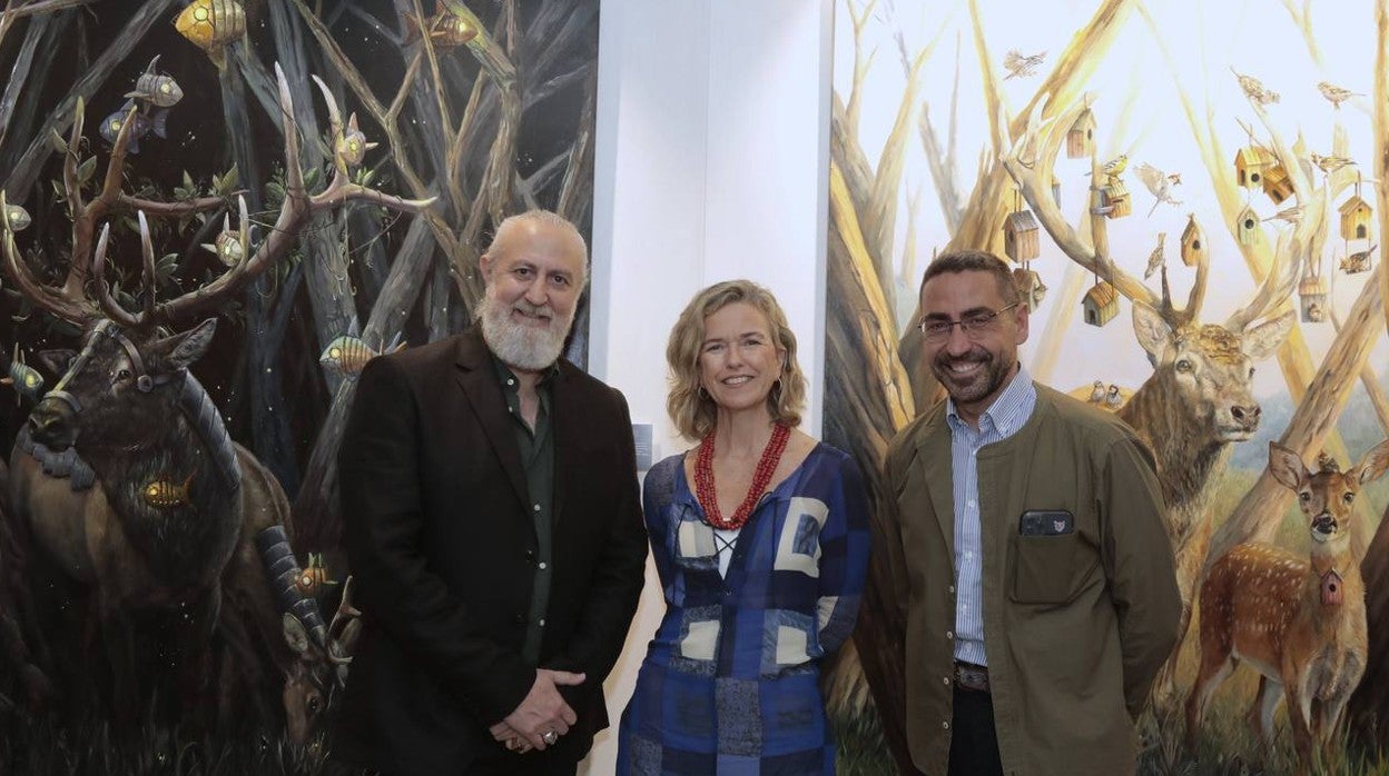 Inauguración de la exposición &#039;Estructura Natural&#039; de Manuel Luna, en imágenes