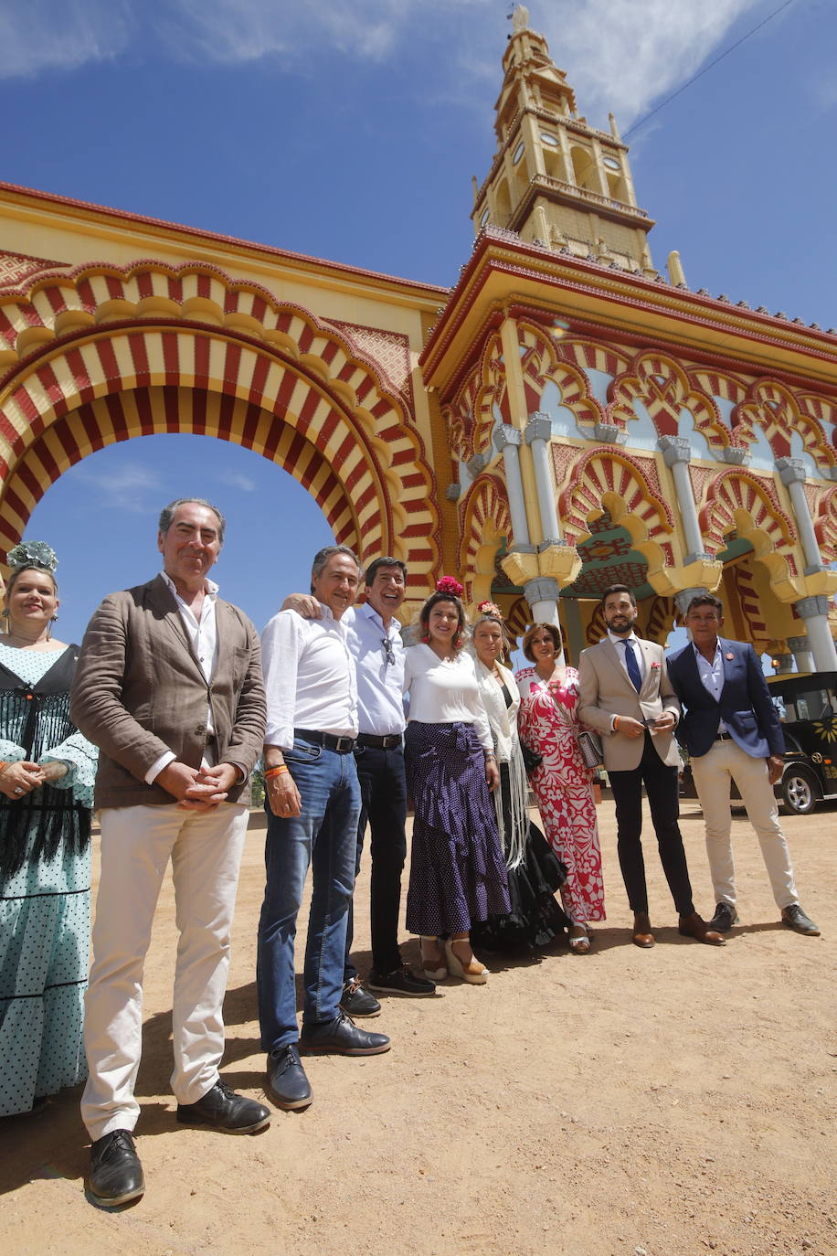 La visita del vicepresidente de la Junta, Juan Marín, a la Feria de Córdoba, en imágenes