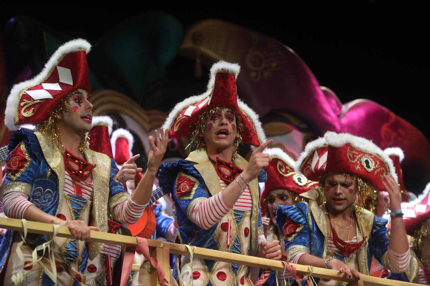 Fotos: Comparsa &#039;Después de Cádiz, ni hablar&#039; en el COAC 2022. Carnaval de Cádiz