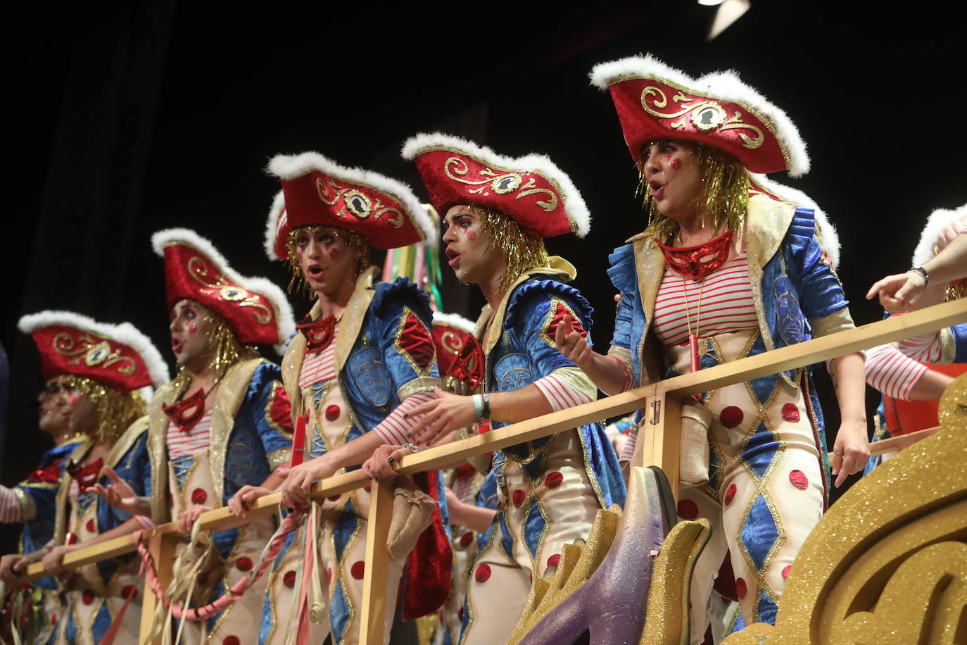 Fotos: Comparsa &#039;Después de Cádiz, ni hablar&#039; en el COAC 2022. Carnaval de Cádiz