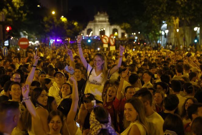 La celebración de la 14ª Champions del Real Madrid, en imágenes