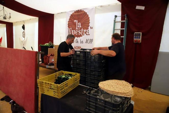 El desmontaje de la Feria de Córdoba, en imágenes