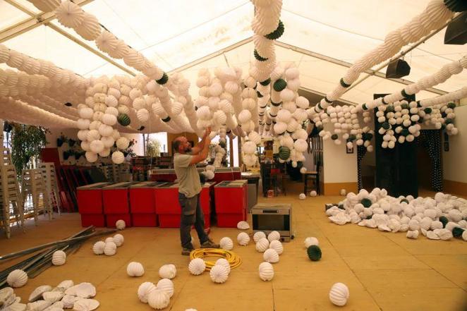 El desmontaje de la Feria de Córdoba, en imágenes