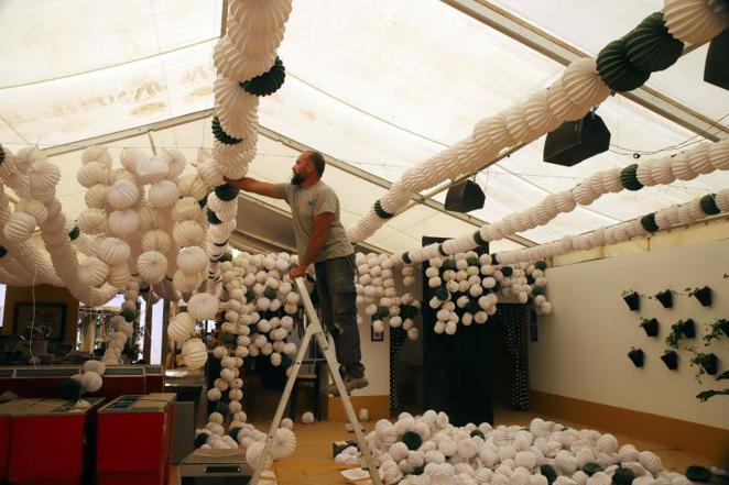 El desmontaje de la Feria de Córdoba, en imágenes