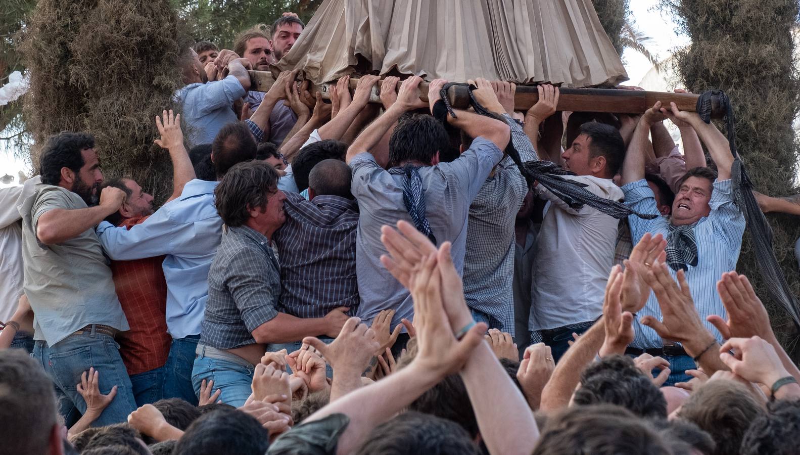 La Virgen del Rocío ya está en su aldea