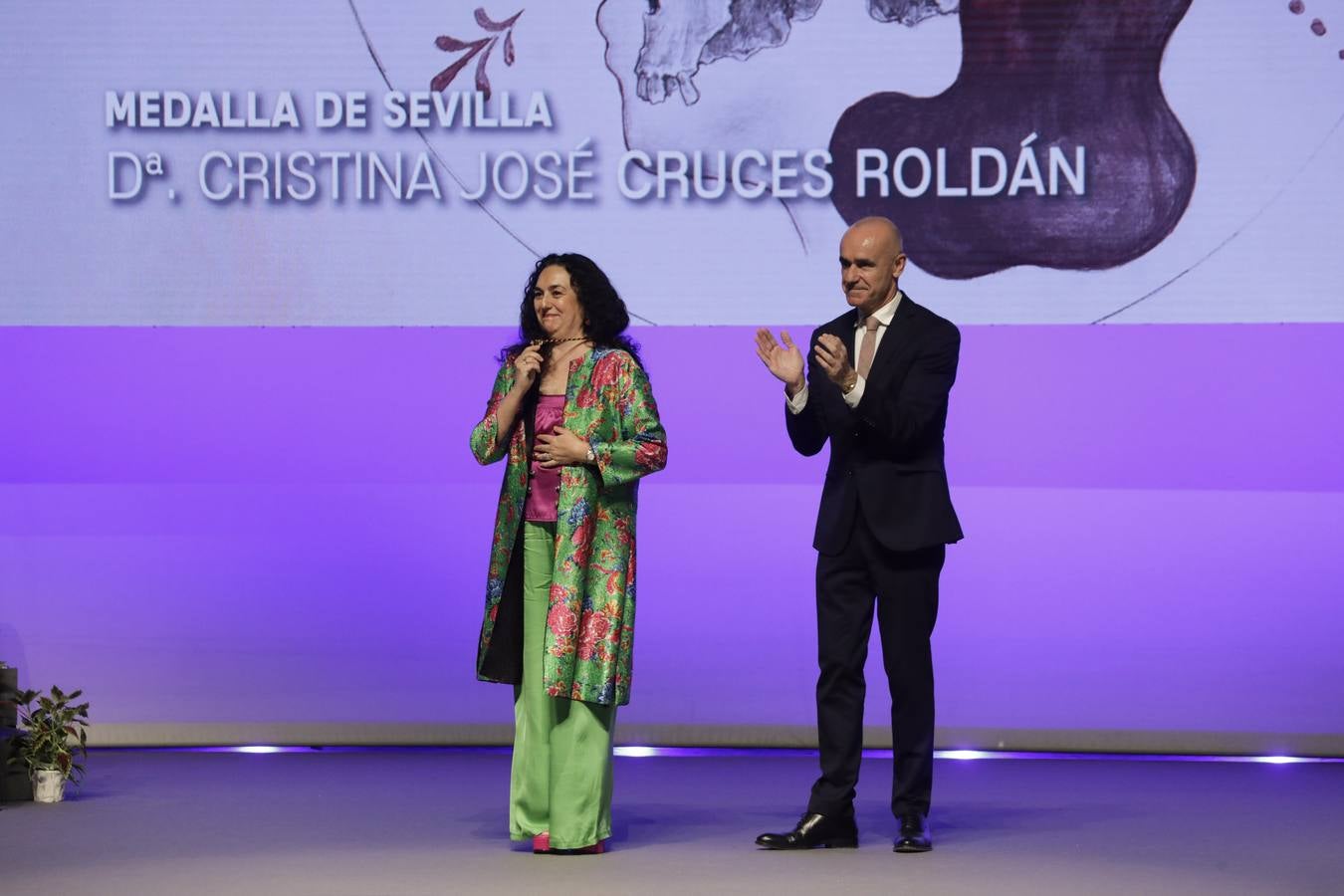 Acto de entrega de las Medallas de Sevilla