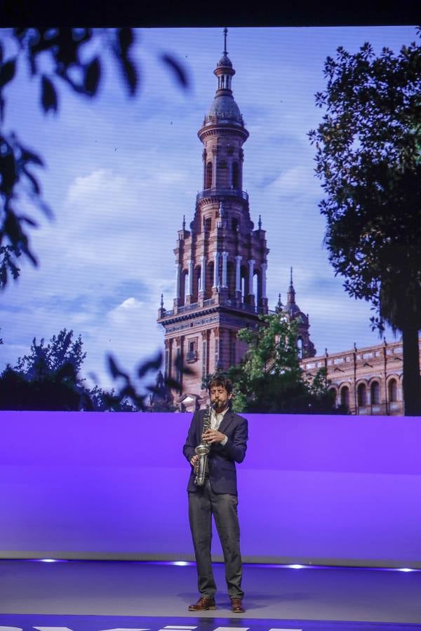 Acto de entrega de las Medallas de Sevilla