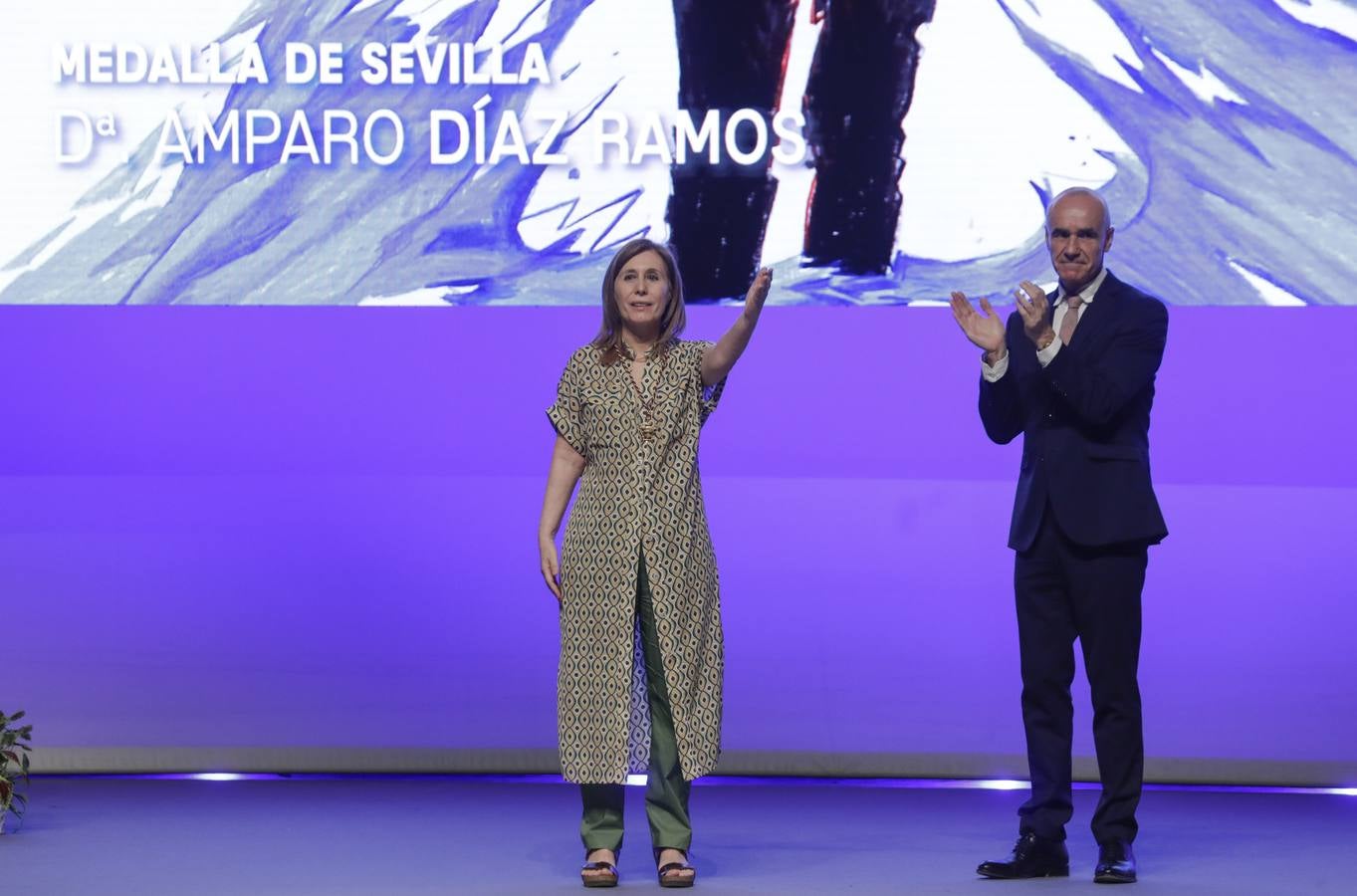 Acto de entrega de las Medallas de Sevilla