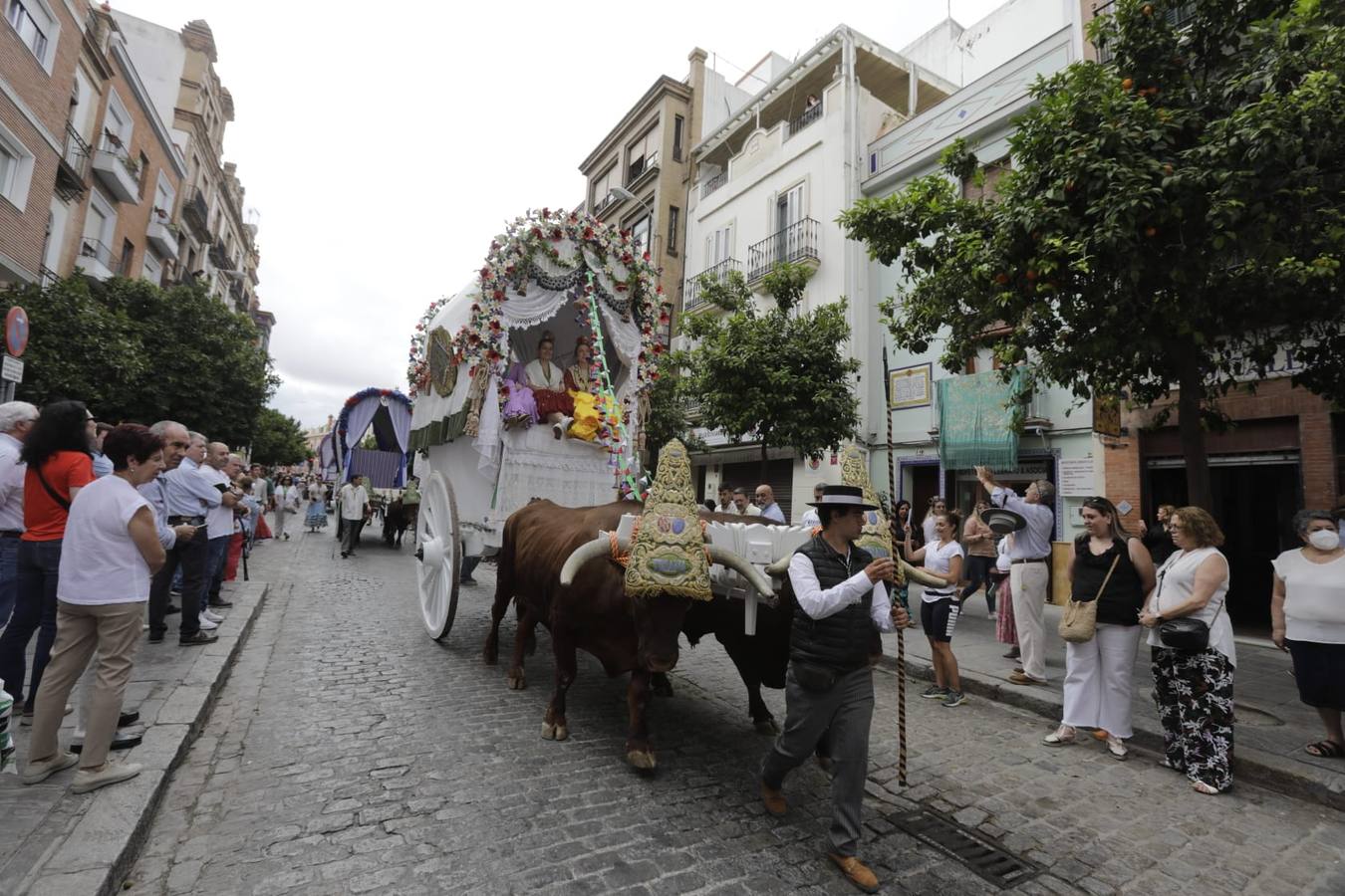 Salida de la hermandad del Rocío de Triana