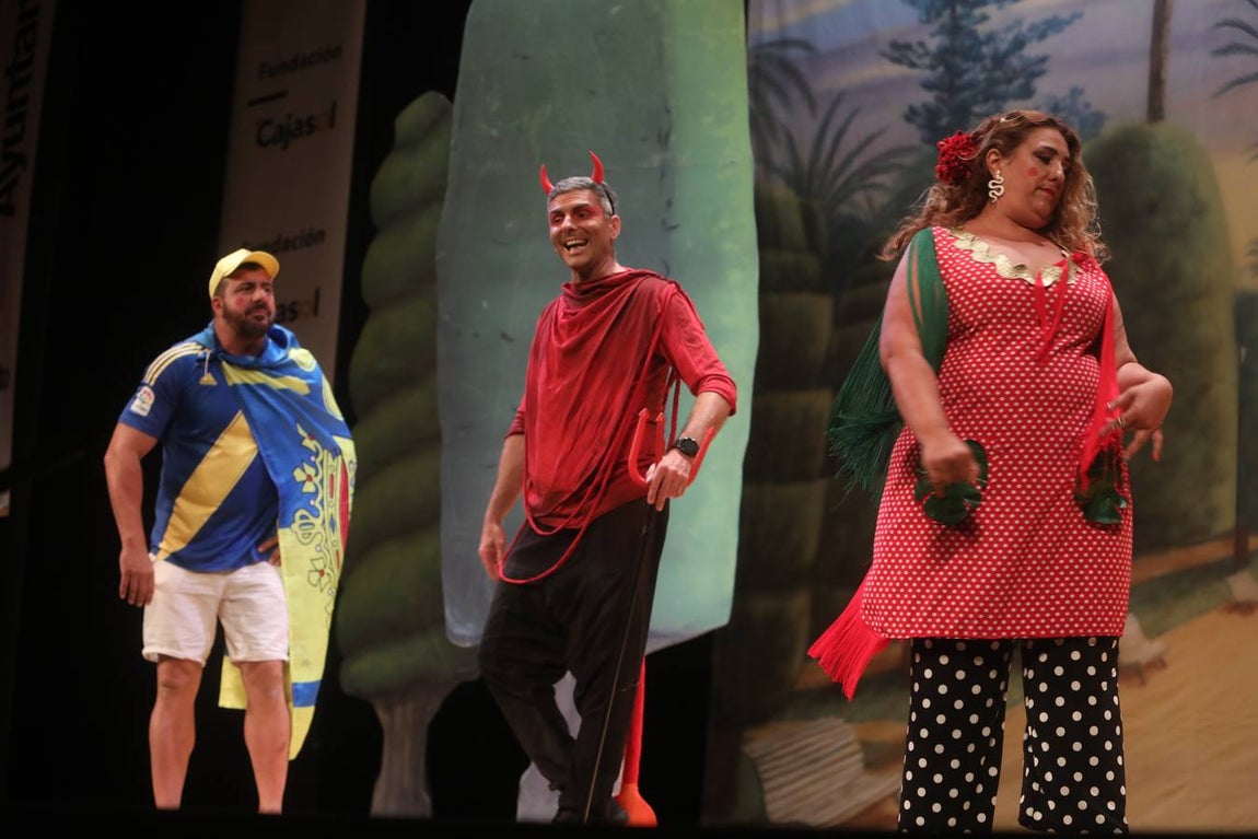 Fotos: Cuarteto &#039;Al Edén que le den&#039; en el COAC 2022. Carnaval de Cádiz
