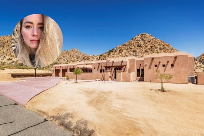 Así es el santuario en el que se refugia Amber Heard después del juicio