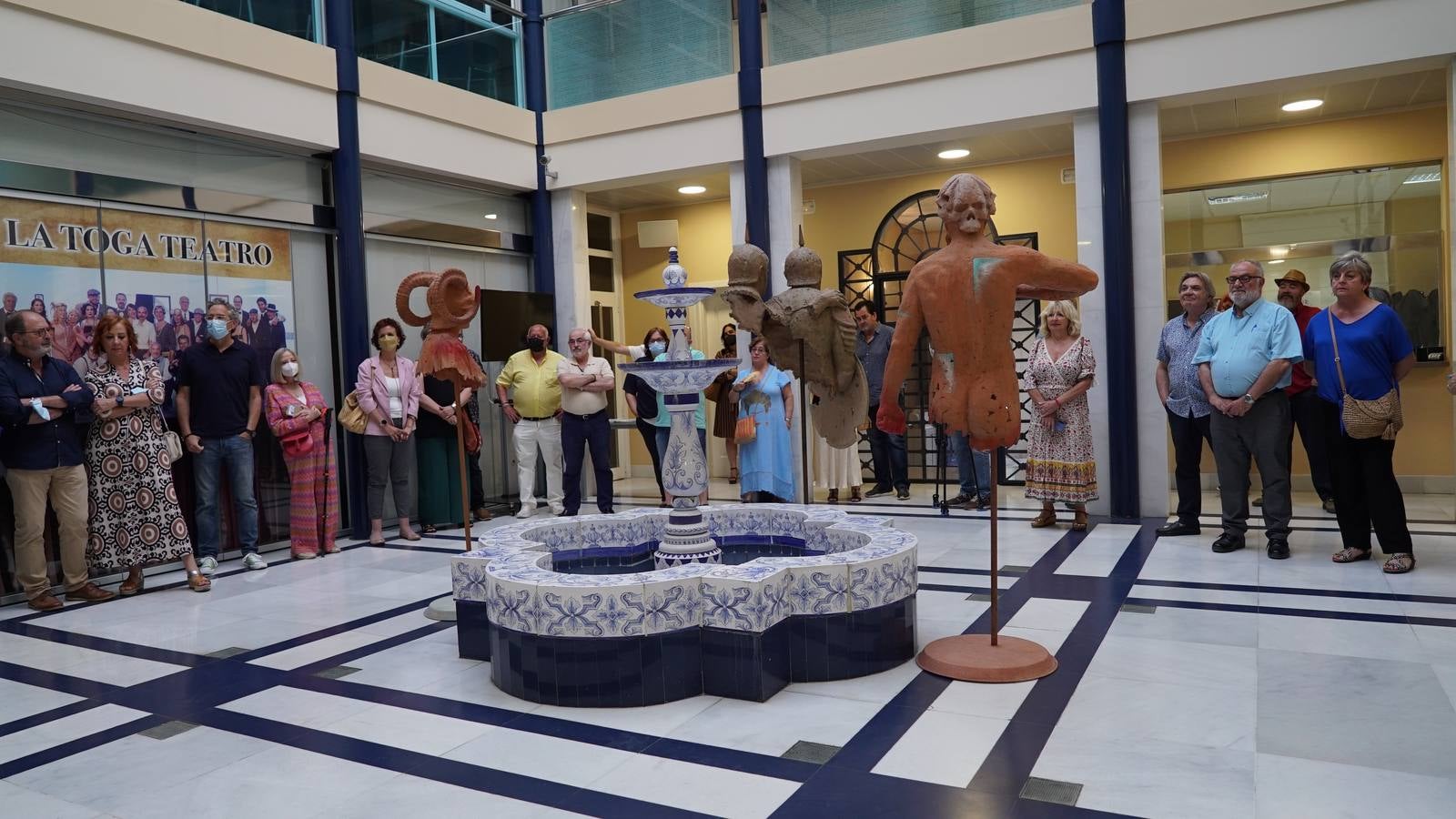 La muestra de Belmonte en el Colegio de Abogados de Córdoba, en imágenes