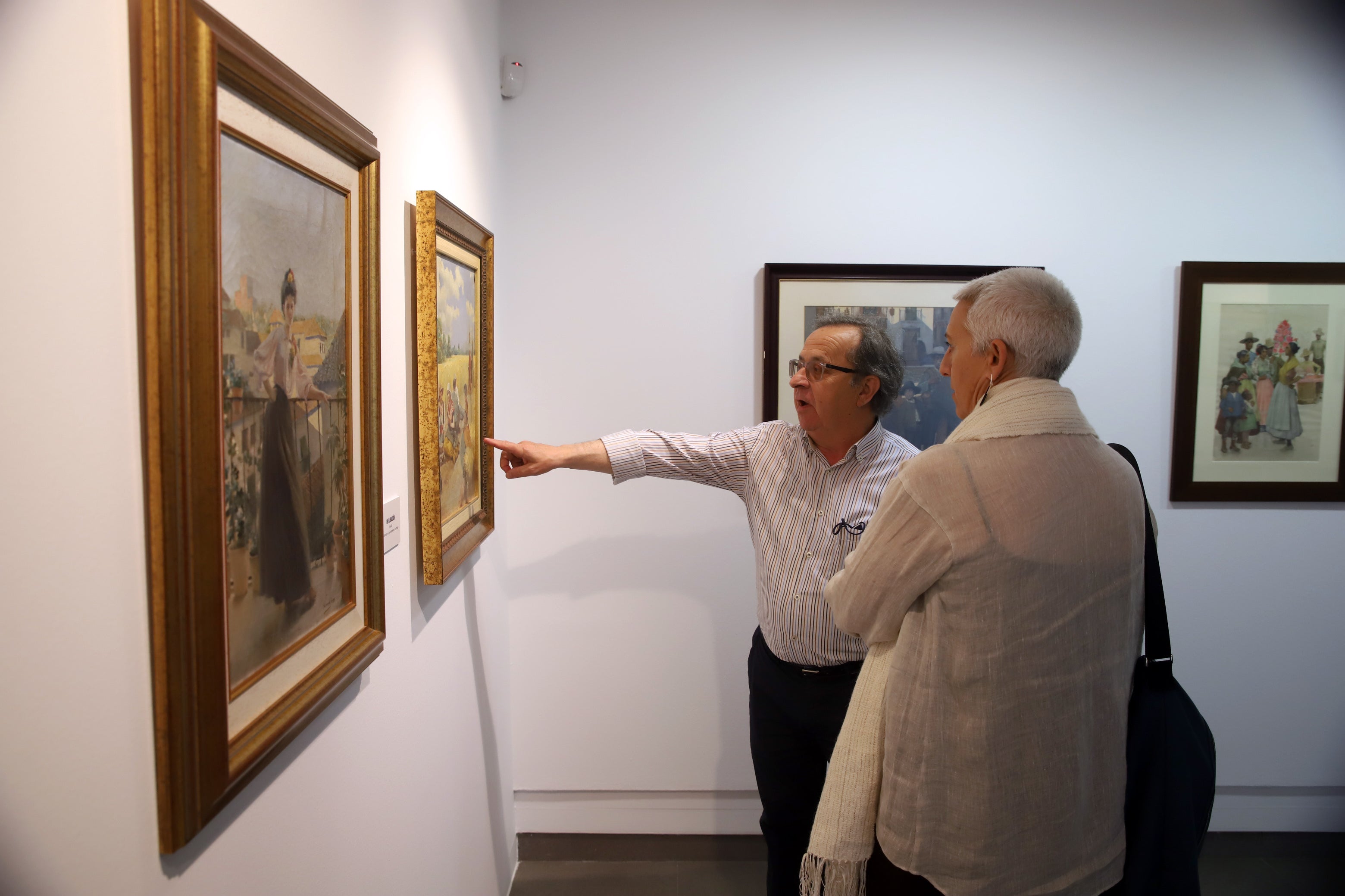 La apertura de la exposición de Lozano Sidro de Córdoba, en imágenes