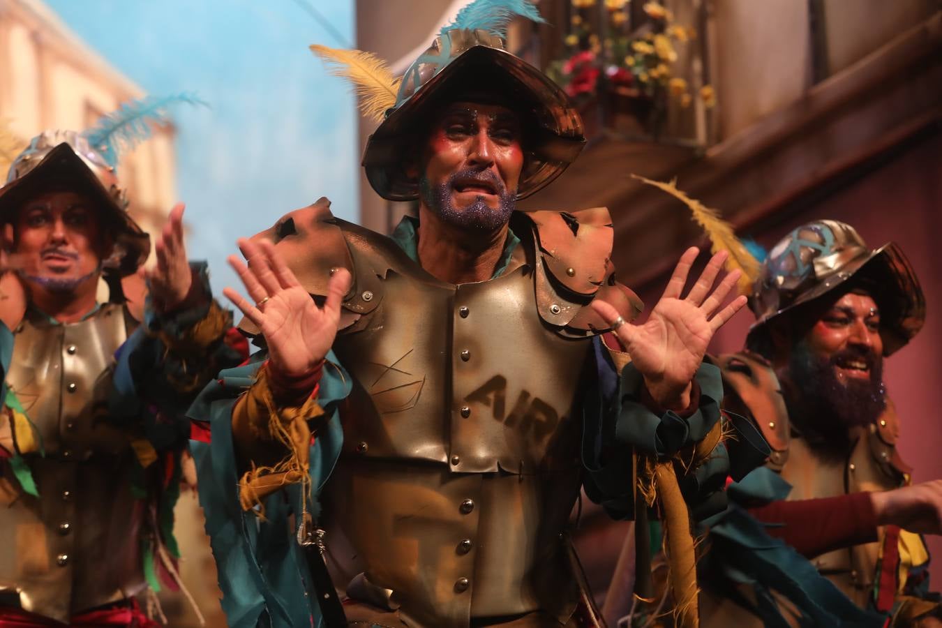 Fotos: Comparsa &#039;Los conquistadores&#039; en el COAC 2022. Carnaval de Cádiz