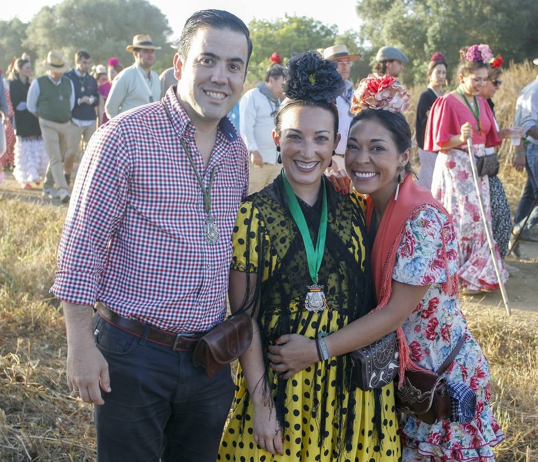 Javier Baena, Beatriz Fernández y Rocío Peñar