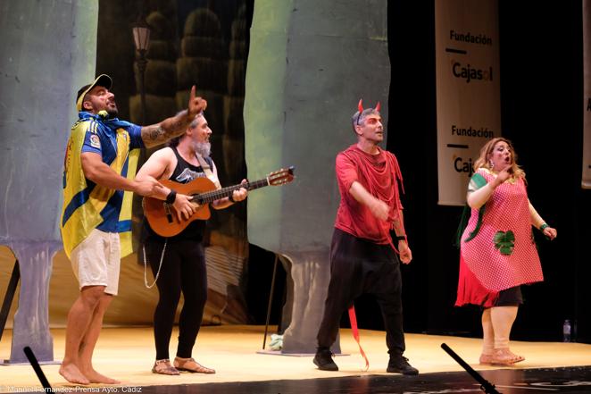 Fotos: Actuación del cuarteto &#039;Al edén que le den&#039; en la Final del COAC