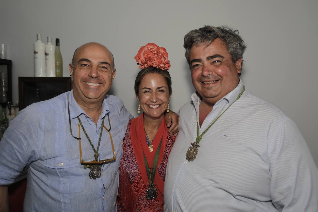 Pedro González Cuesta, Mariam Hernández y José María Rueda