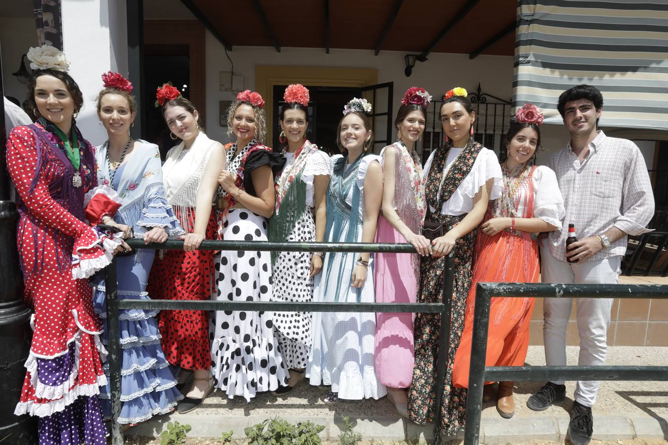 Marta Martín, Clara Molano, Natalia Mora, Inés Periáñez, Marcela Martín, Laura Robles, Lourdes Contreras, María Argüeso, Alba Hidalgo y José Jaén