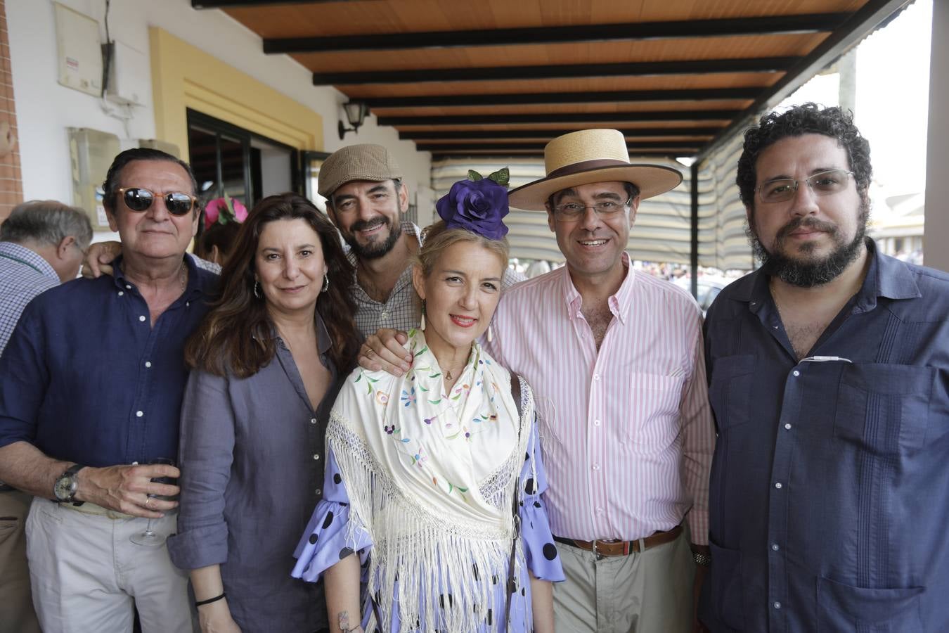 Manuel Lobo, Conchita Cantarero, Jorge Saden, Francisca Borrero, José Manuel Lérida y Juan Manuel Labrador