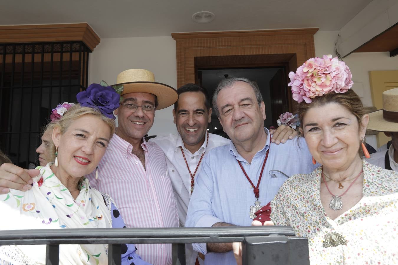 Patricia Borrero, José María Lérida, Antonio Ramírez, José Fernández y María Pizarro