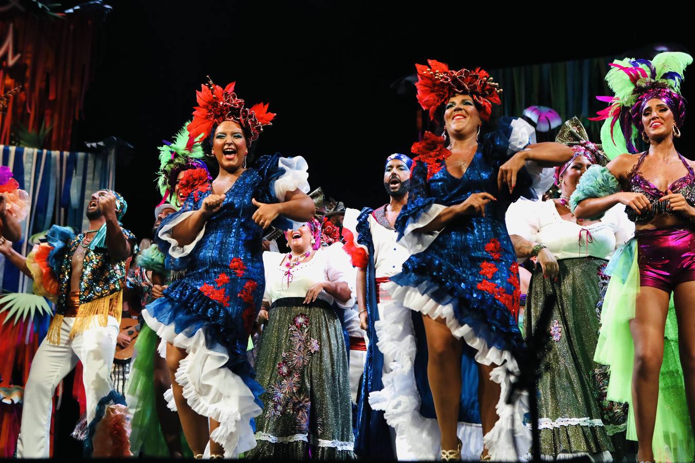 Fotos: Químbara, el coro de Luis Rivero en la Gran Final de Falla 2022