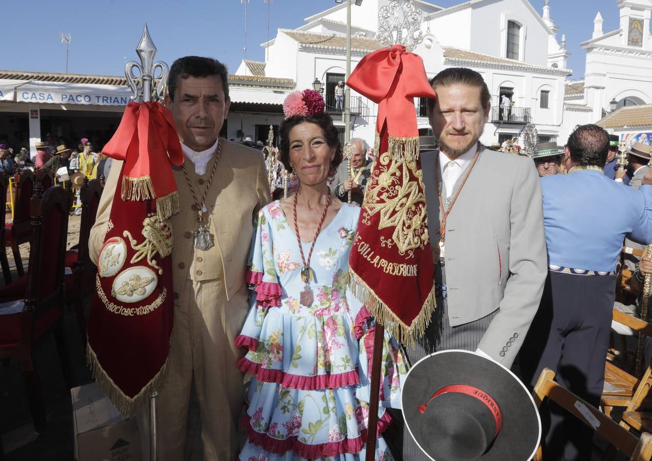 Roque Espinar, Rosalía García y José Miguel Zamoyski Borbón