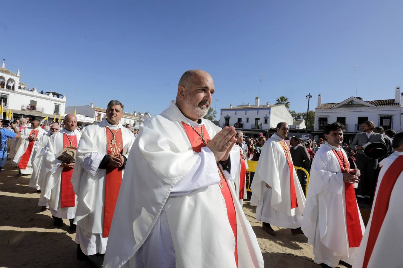 Las imágenes de la Misa de Pentecostés en el Rocío 2022