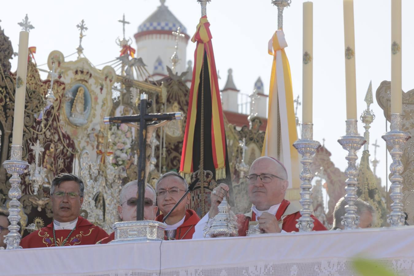 Las imágenes de la Misa de Pentecostés en el Rocío 2022