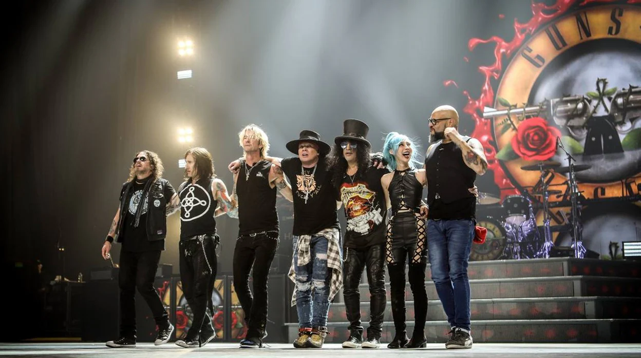 Las imágenes del concierto de Guns N&#039; Roses en Sevilla