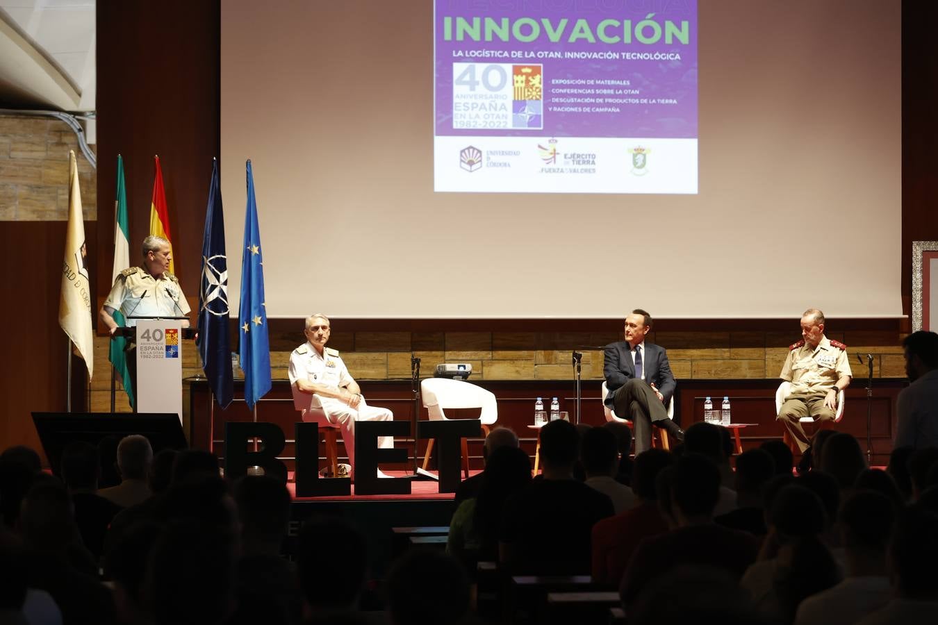 La jornada de la OTAN en la Universidad de Córdoba, en imágenes