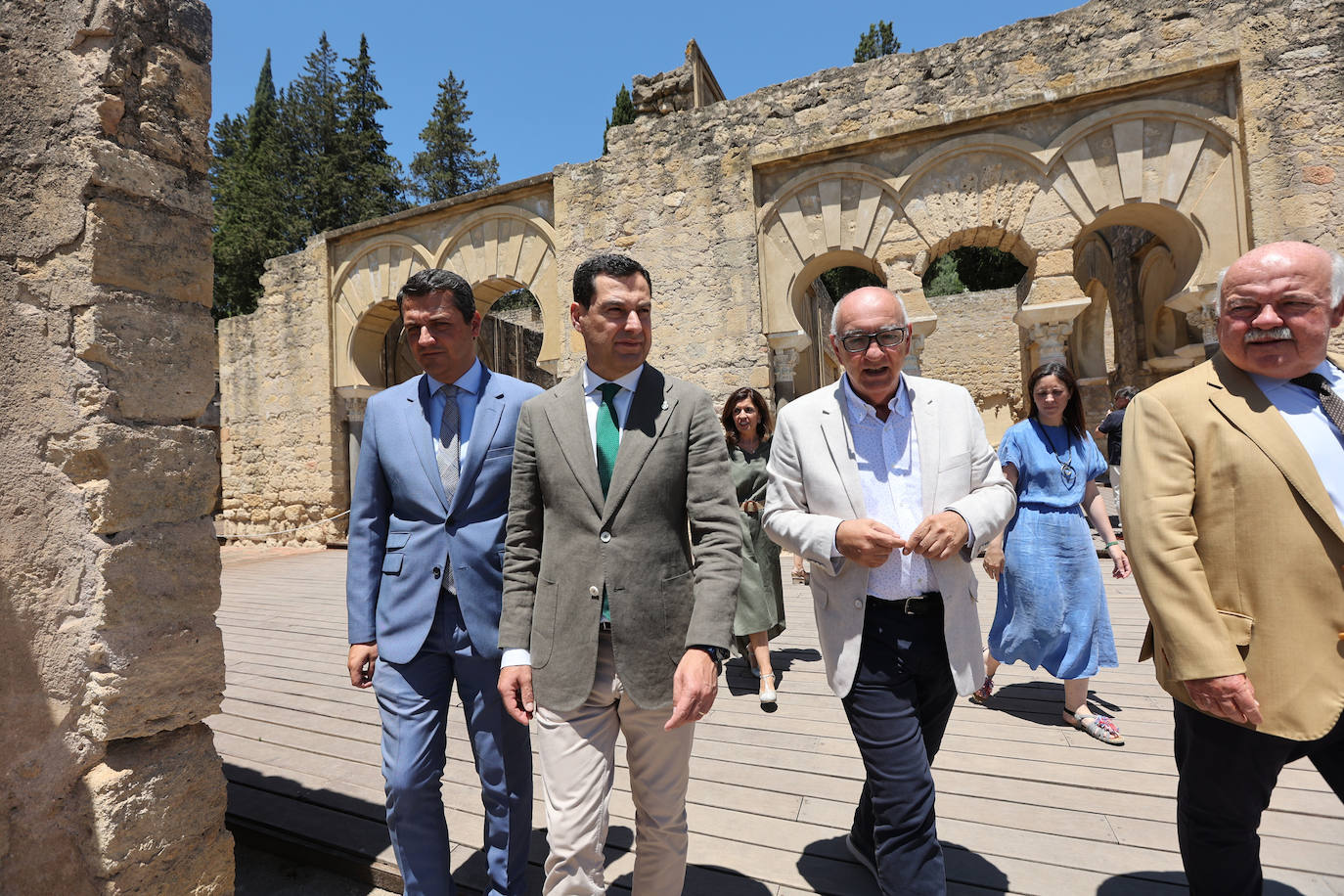 La visita de Juan Manuel Moreno a Córdoba, en imágenes