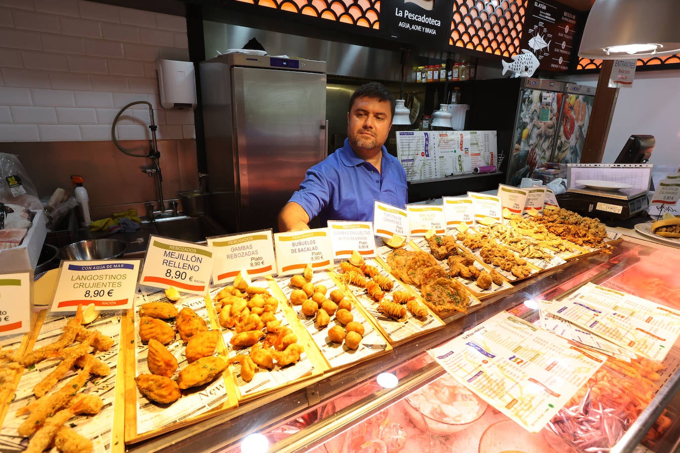 Los menús del Mercado Victoria de Córdoba, en imágenes