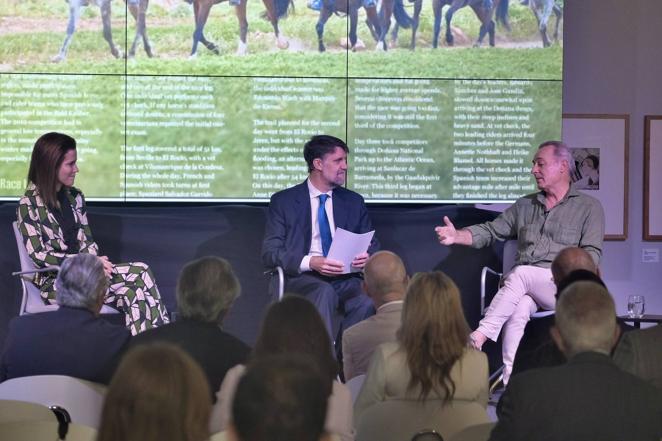 María Laffite Ageo, Javier Rubio y José Manuel Soto