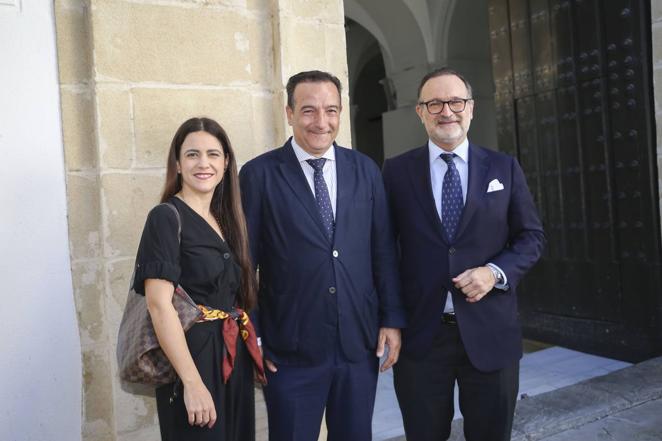 María Ramos, Jesús Díaz y Alberto Pérez Solano