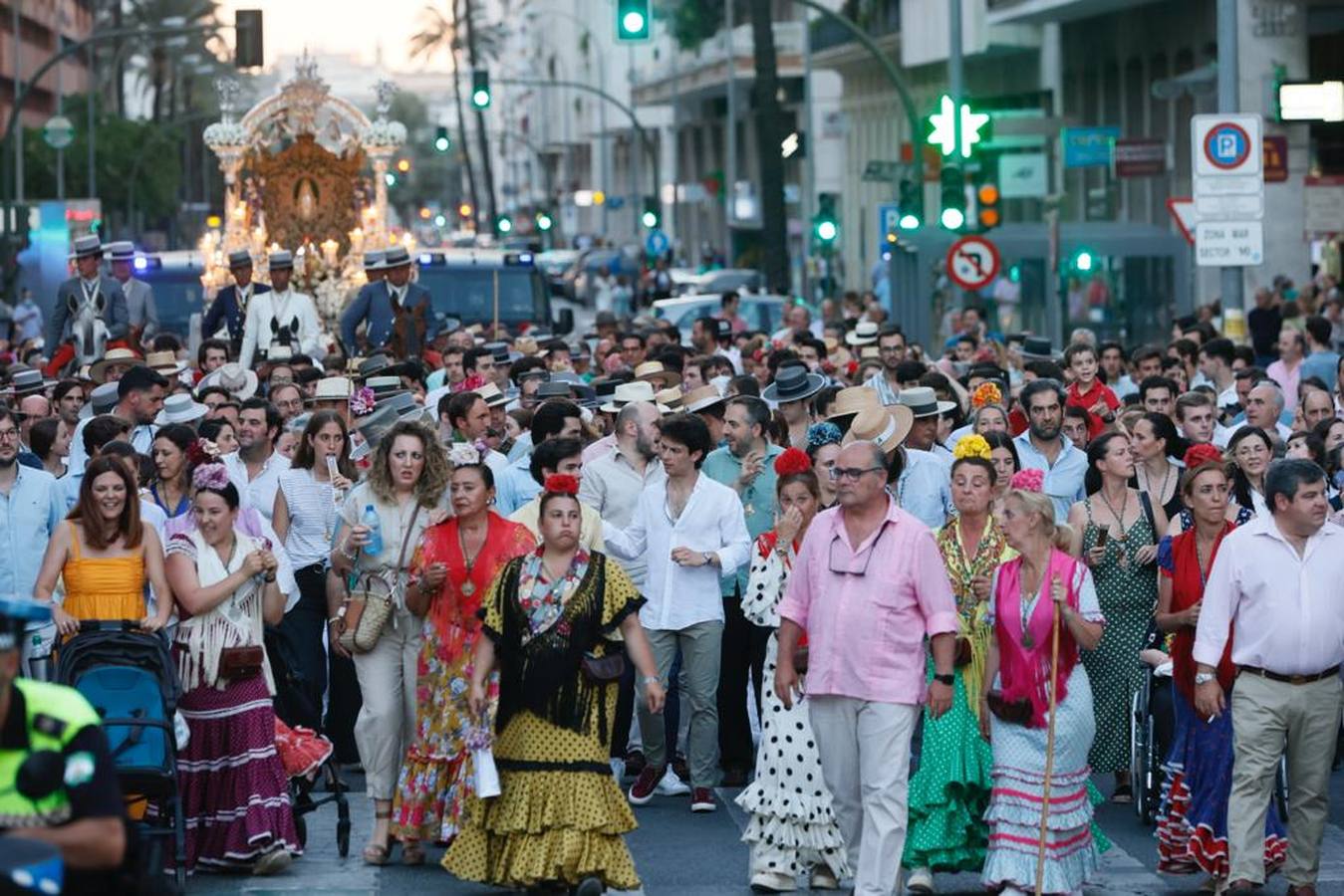 La hermandad del Rocío de Sevilla ya está en la ciudad