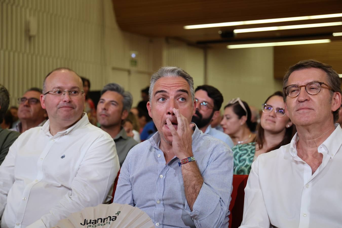 El acto de Feijóo en Córdoba, en imágenes